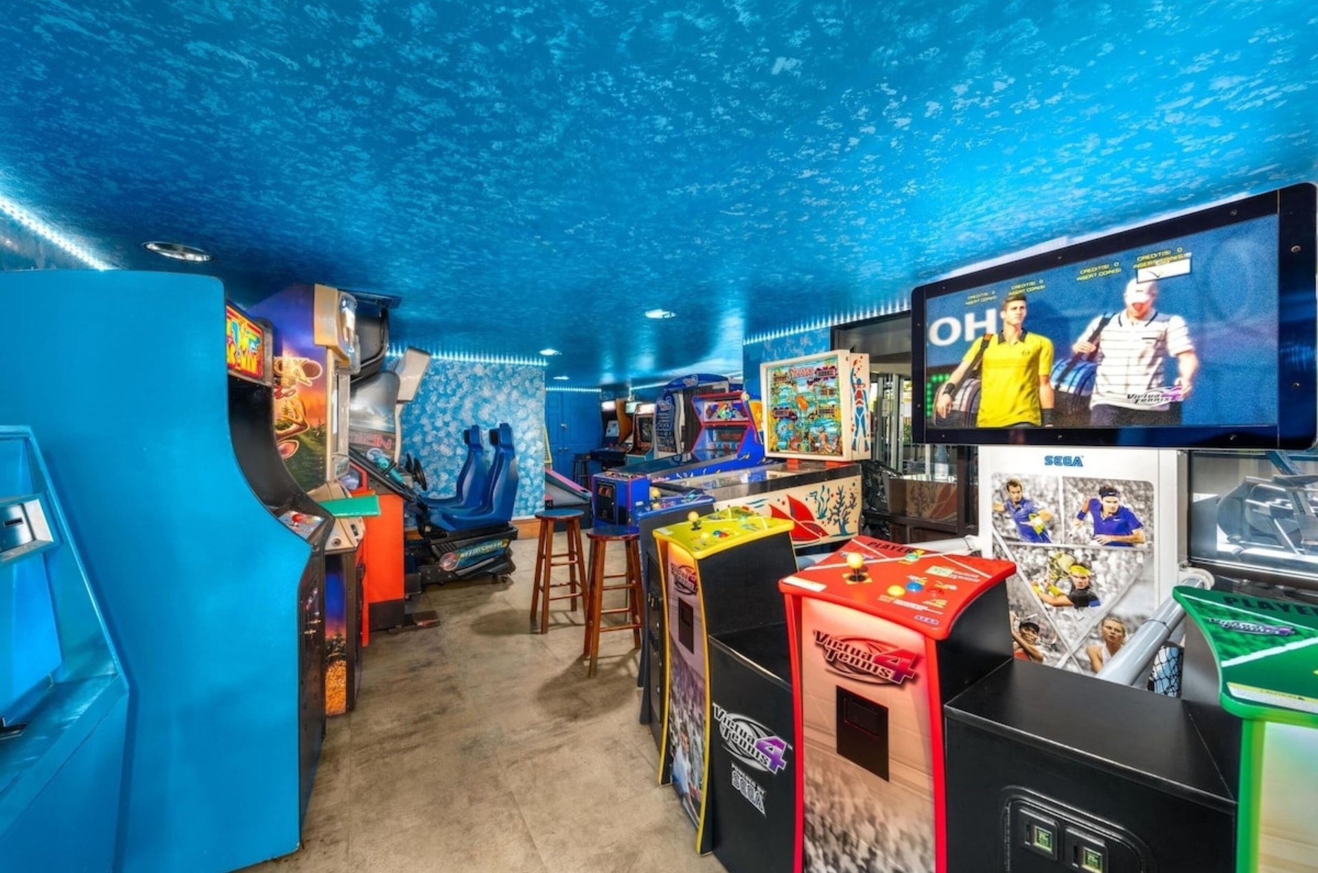 The game room at Wyndham Garden Fort Walton Beach
