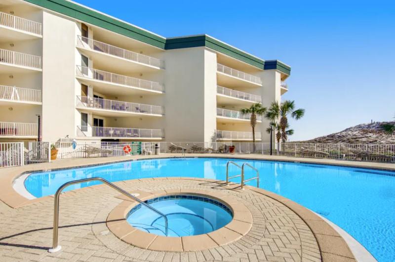 Beachside Pool at Dunes of Seagrove at Seagrove Beach Highway 30A