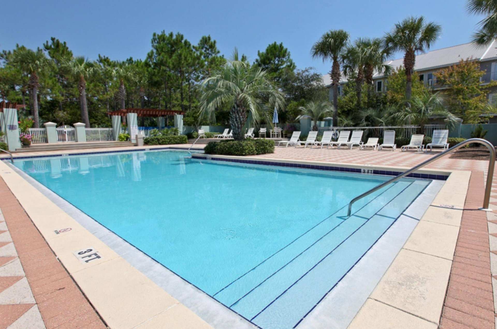 Relax on the balcony at Inn at Gulf Place  in Highway 30A Florida