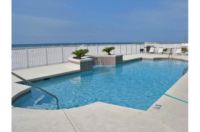 Gulffront swimming pool at Legacy Gulf Shores