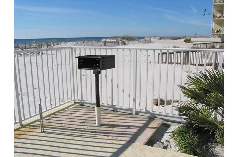 Convenient grilling area at Legacy Gulf Shores
