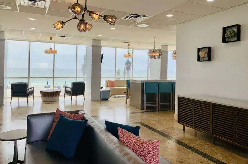 legacy by the sea radisson panama city beach lobby modern
