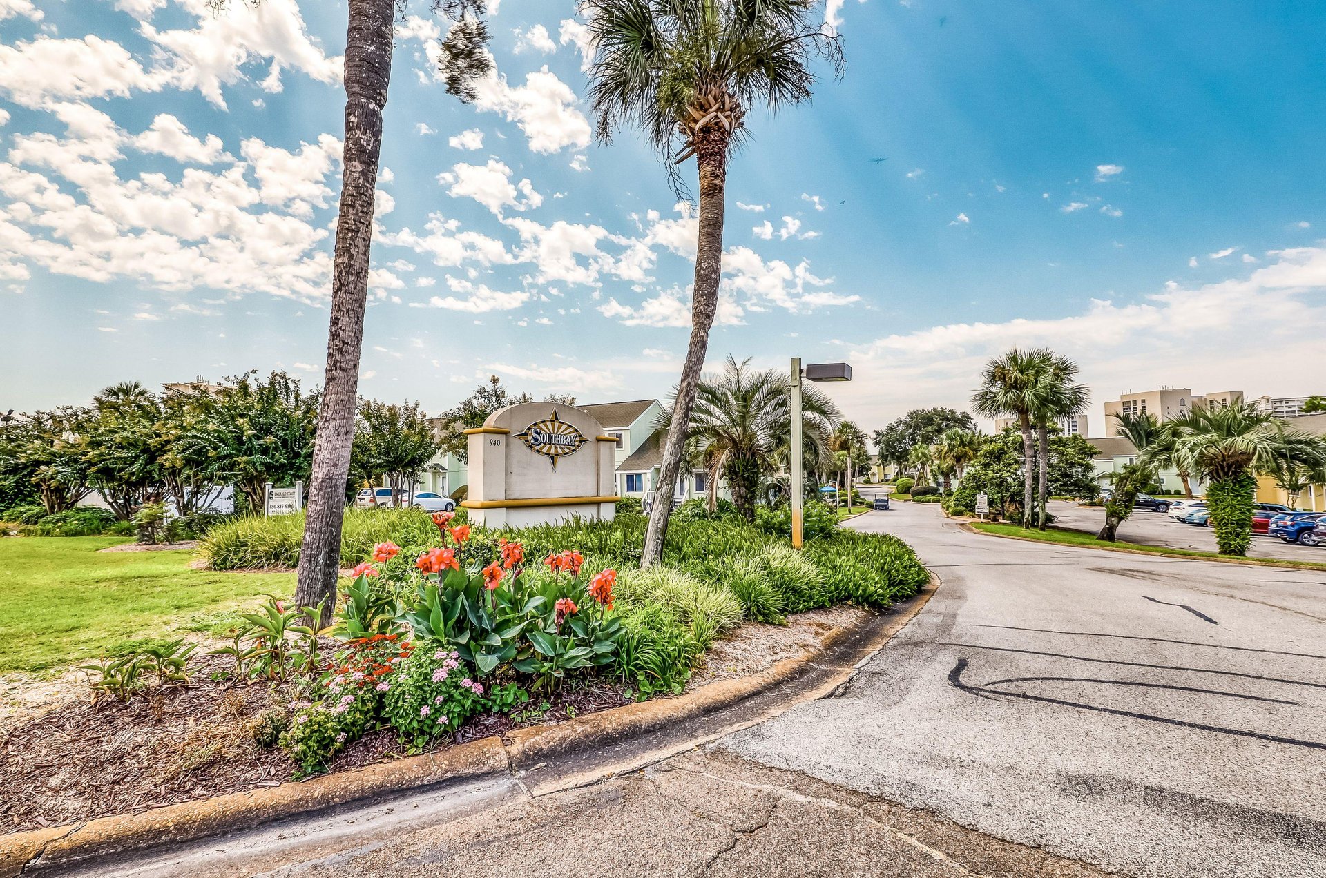 Southbay by the Gulfs entrance sign