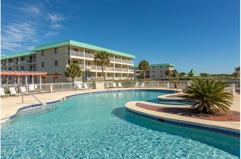 Gorgeous pool at Gulf Shores Plantation in Gulf Shores AL