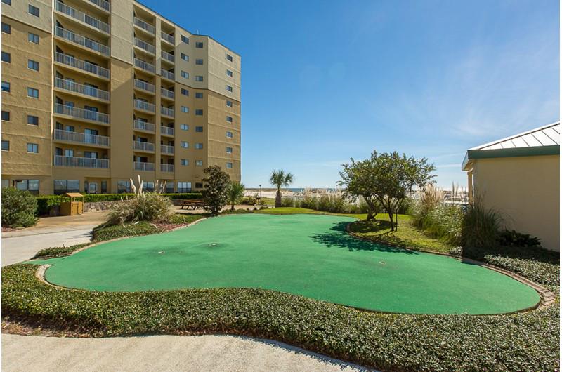 Practice your putting skills at Gulf Shores Plantation in Gulf Shores AL