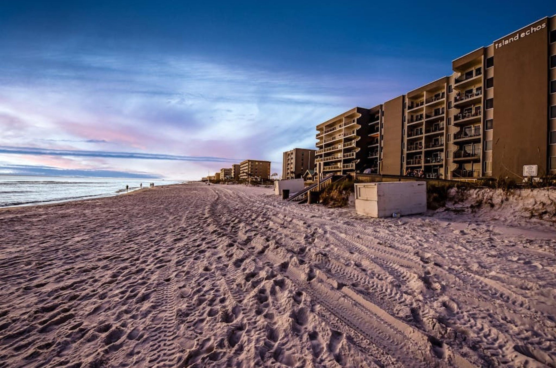 Island Echos Condominiums on the beach in Fort Walton Beach Florida