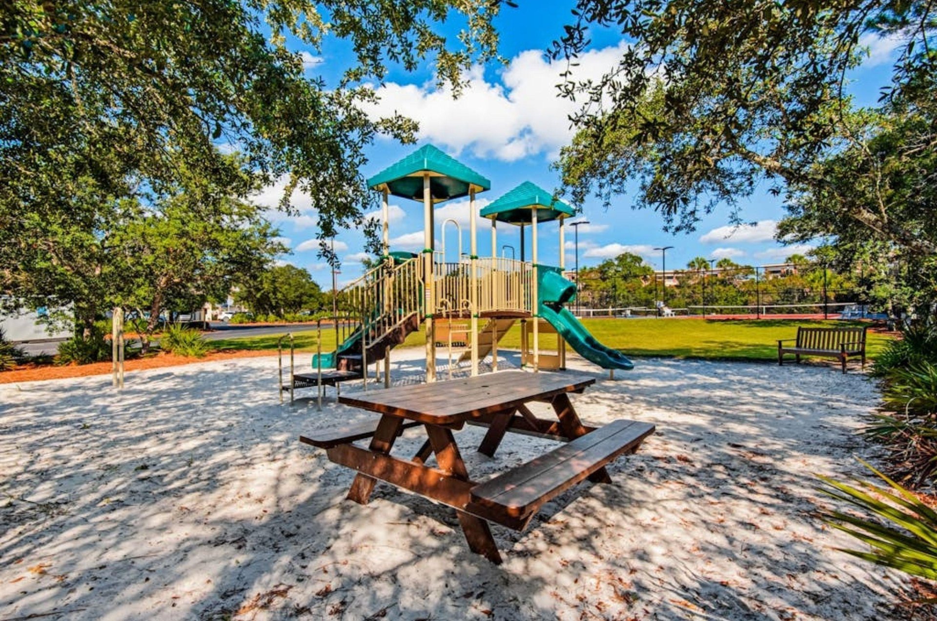 The playground at High Pointe Resort on Highway 30A