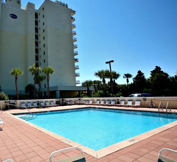 One pool at the Leeward Key Condominiums  in Destin Florida