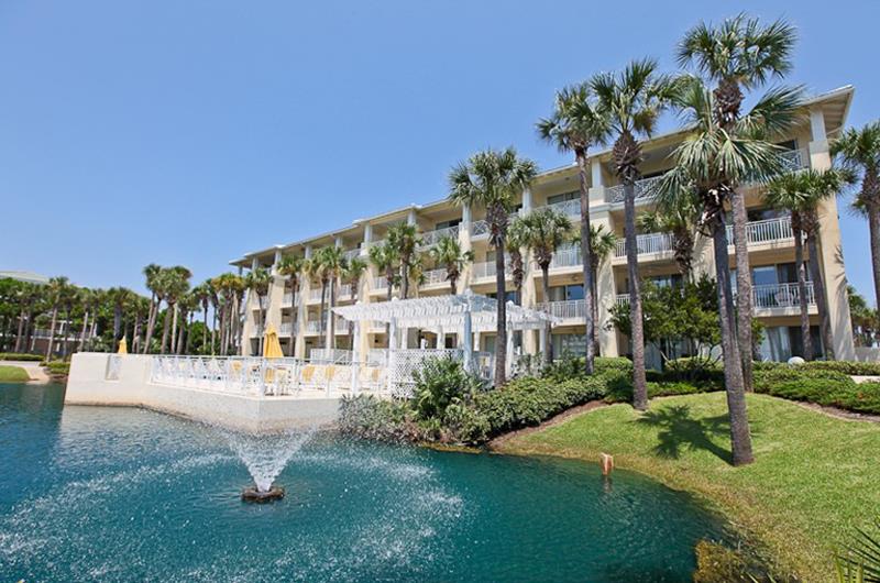 Lake at Gulf Place Cabanas in Santa Rosa Beach FL