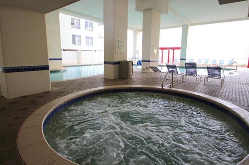 Nothing more relaxing than the hot tub at Majestic Beach Resort in Panama City Beach FL