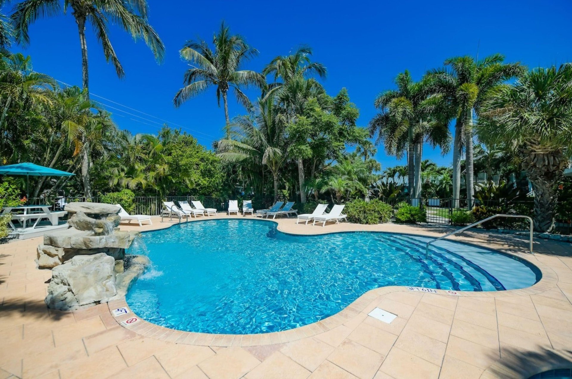 Soak up some sun on the spacious outdoor pooldeck