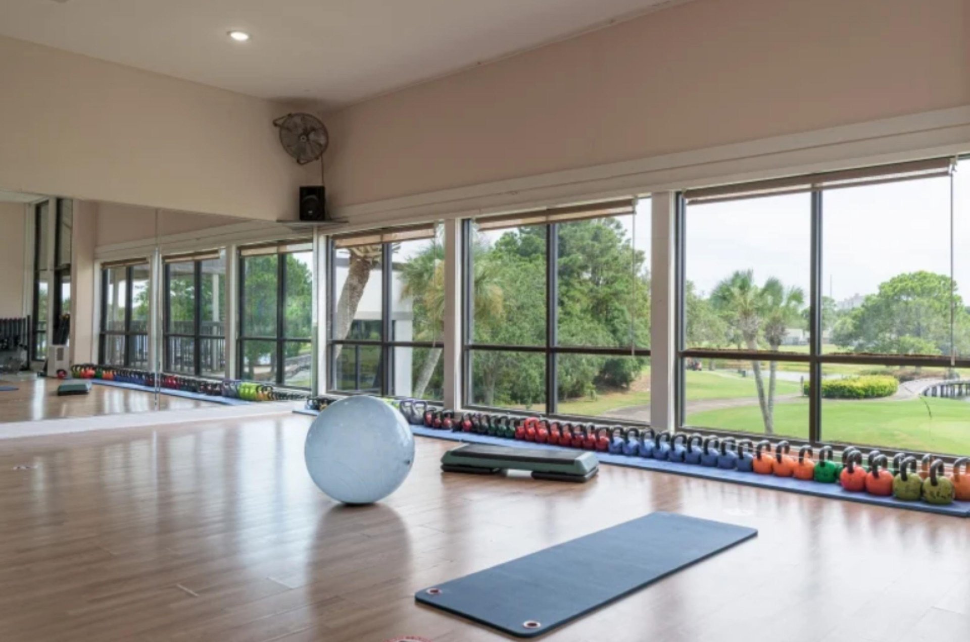 One of Sandestins fitness centers