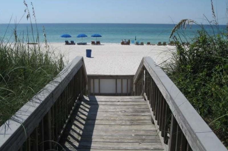 Boardwalk to Beach Access at Seaside Villas in Panama City Beach