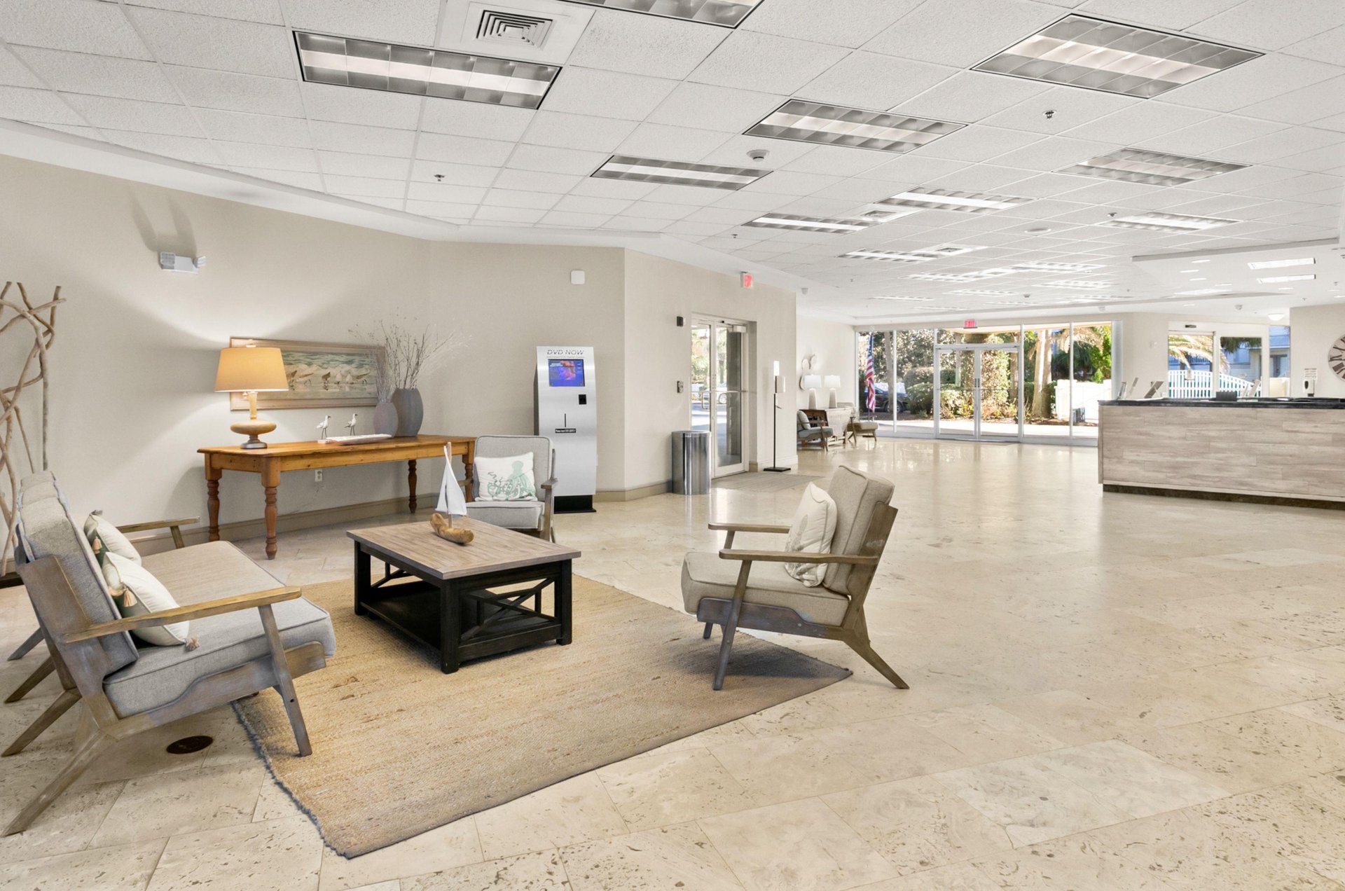 Lobby and onsite checkin