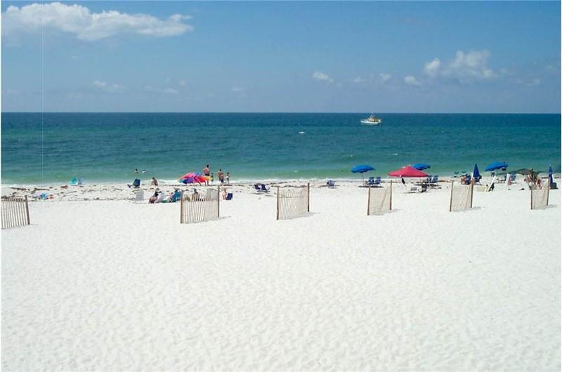 Look directly out into the Gulf of Mexico at Spyglass in Gulf Shores AL