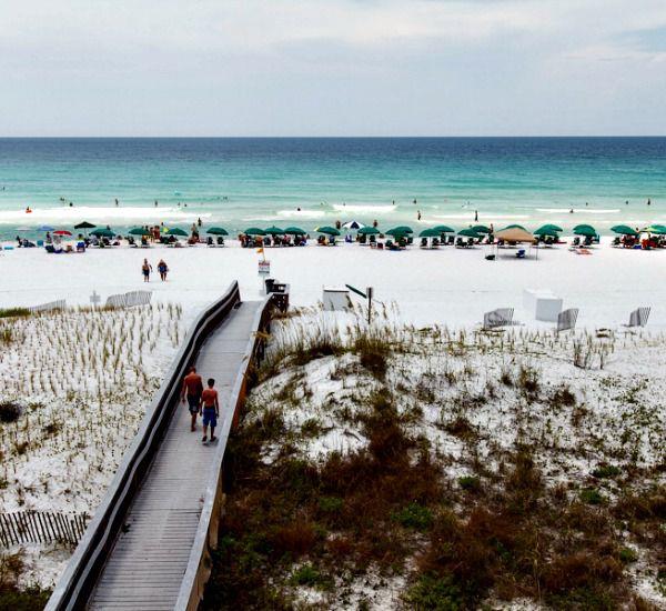 Boardwalk at Gulf Dunes in Fort Walton Florida