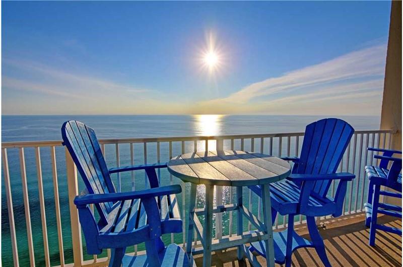 The view  doesnt get any better than this one from Tidewater Beach Resort in Panama City Beach Florida