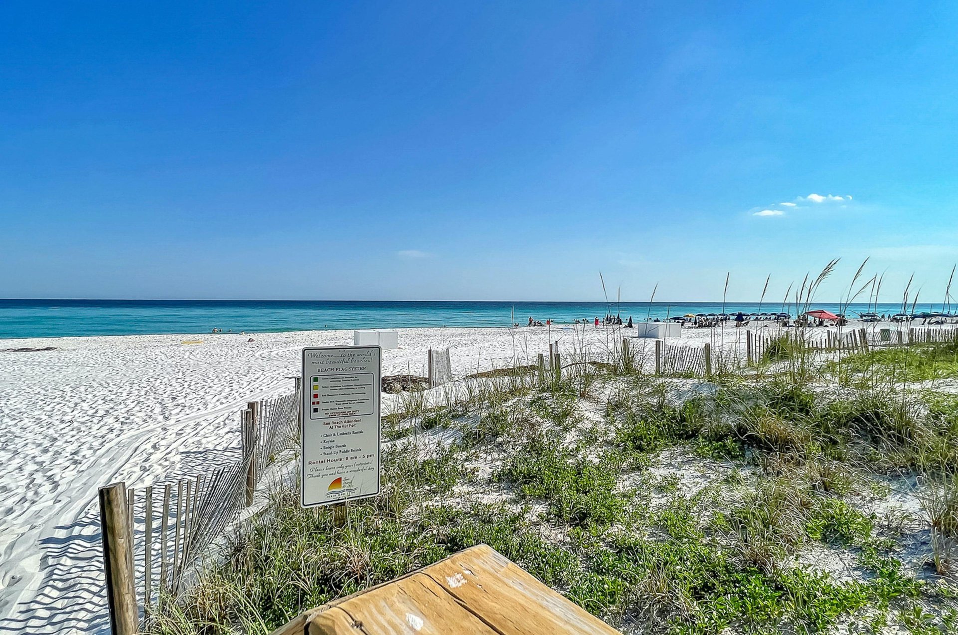 Emerald Towers beautiful beach.