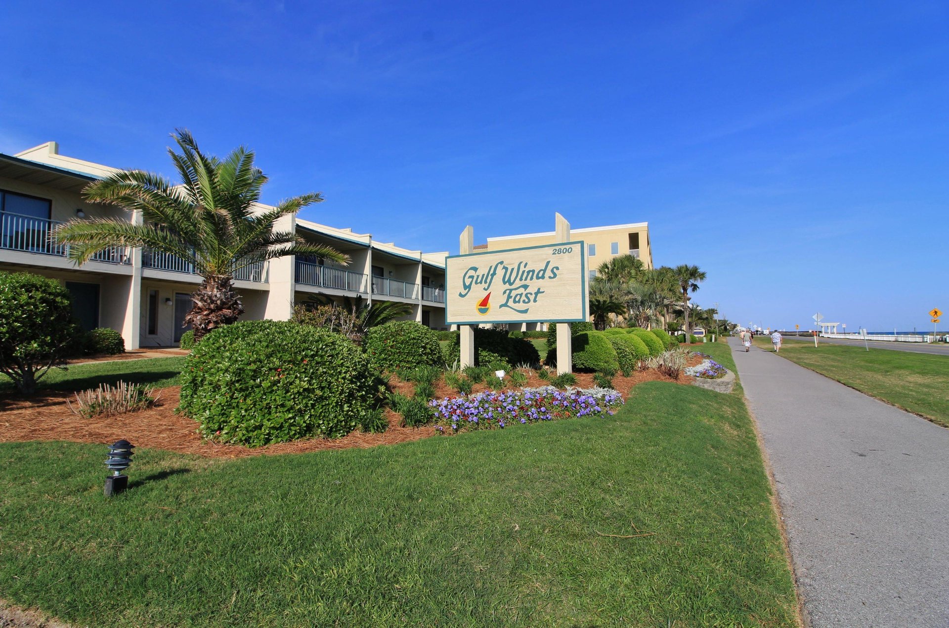 The communitys sign.