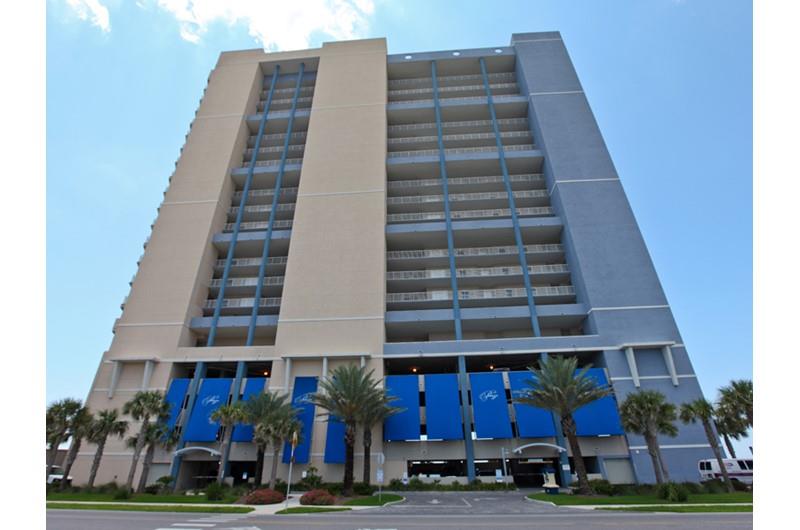 Street view of Palazzo in Panama City Beach Florida