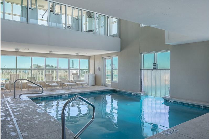 Comfortable indooroutdoor pool at Crystal Shores Gulf Shores AL
