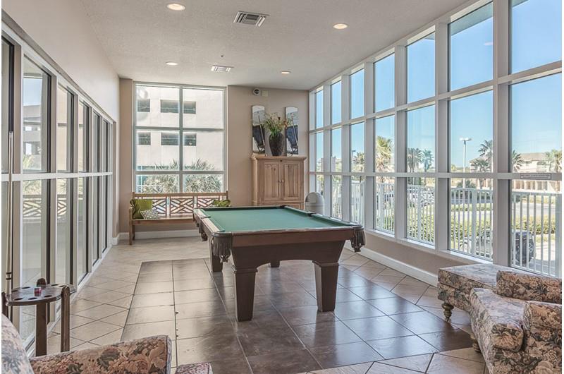 Fun game room for kids and adults at Crystal Shores Gulf Shores AL