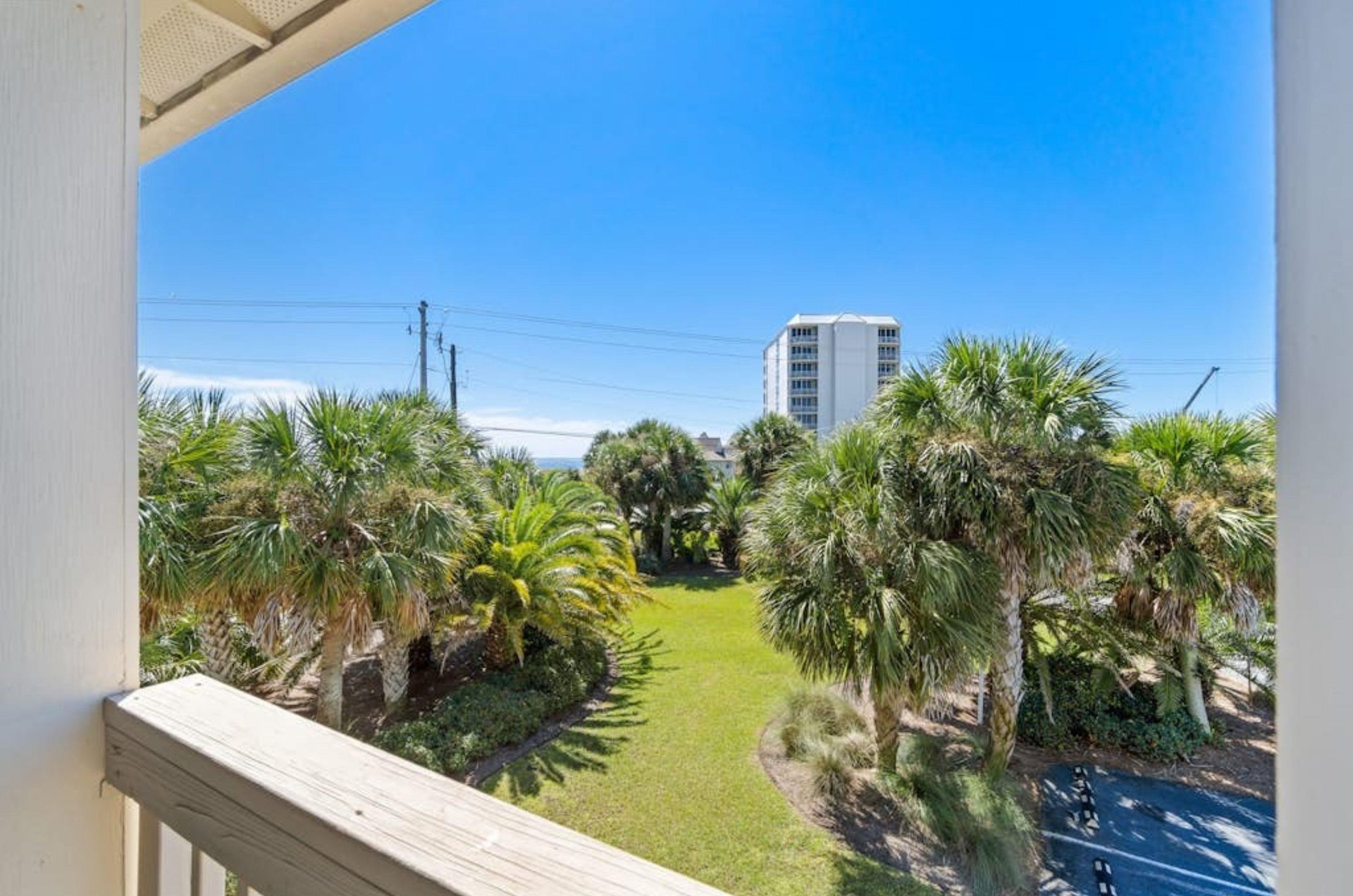 Relax with lovely views from a private balcony at Molokai Villas