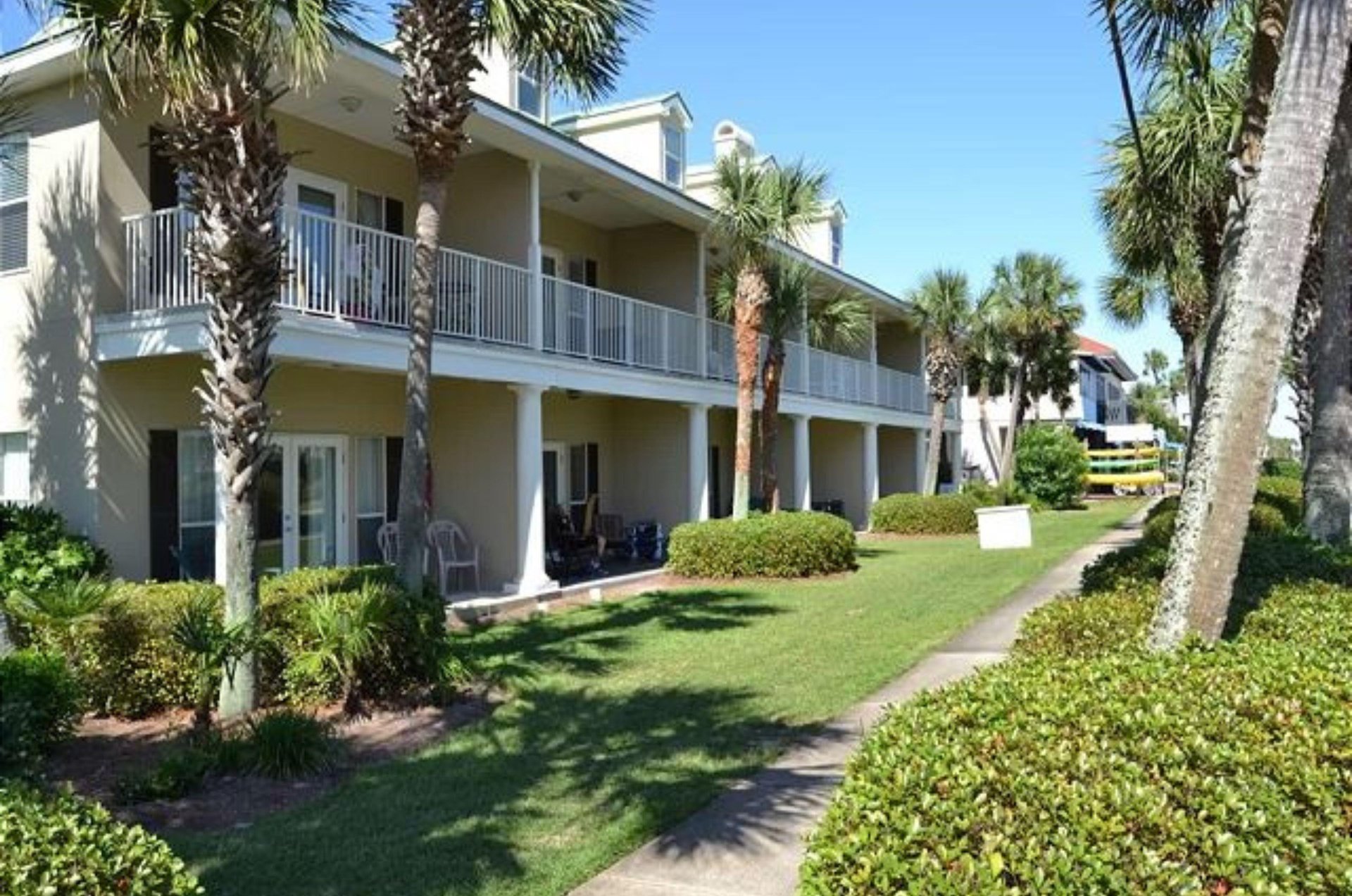 Caribbean Dunes units have baclconies or patios.