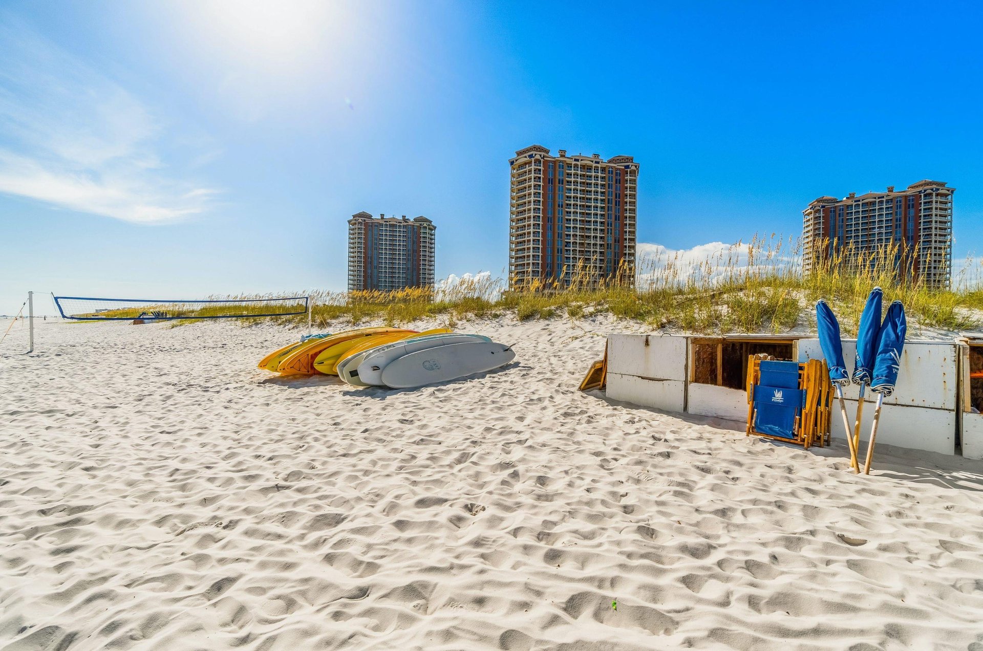 Take up a variety of water sports at Pensacola Beach