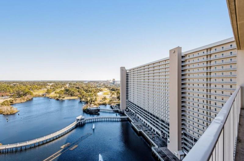 Balcony View from Laketown Wharf