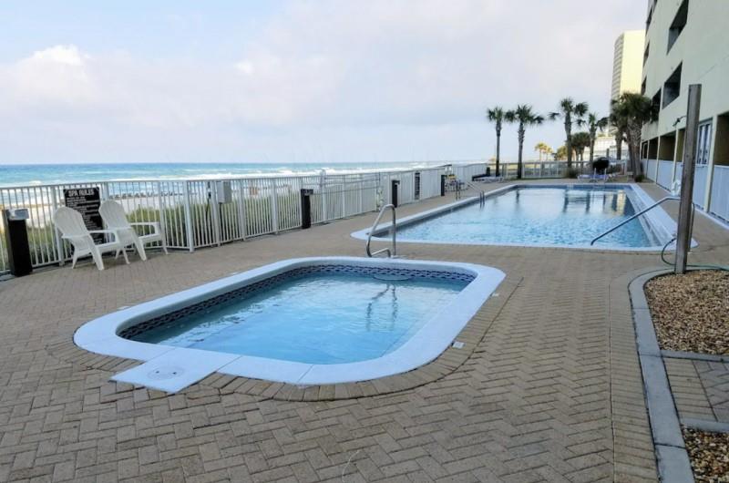 Ocean Reef Waterfront Pool and Hot Tub in Panama City