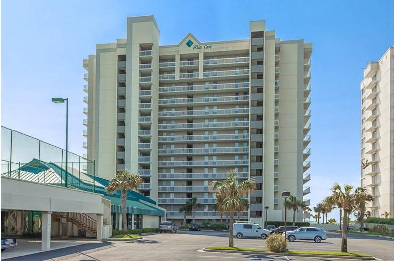 White Caps in Orange Beach Alabama is directly Gulf front