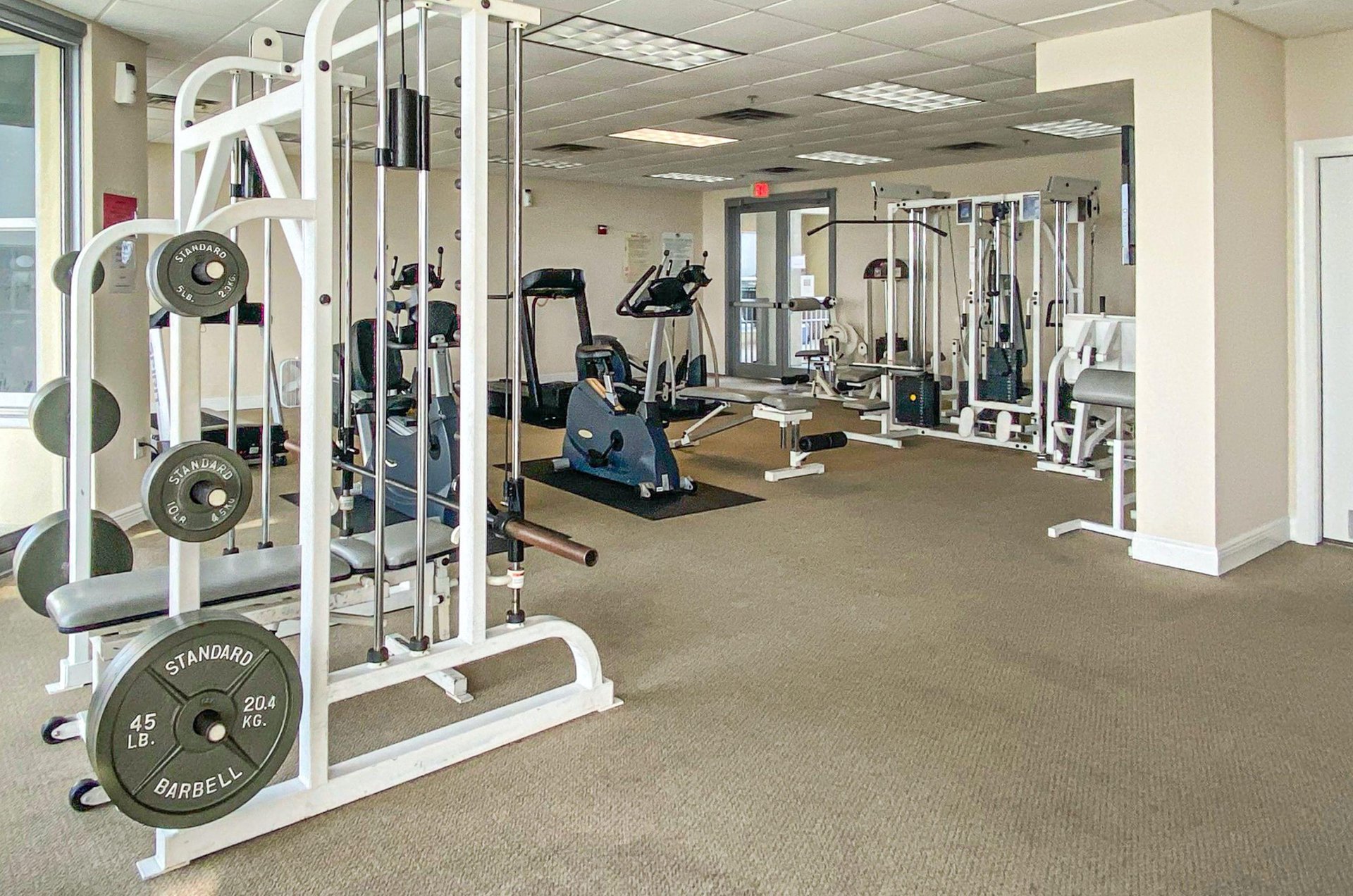 This property also features a fitness center for all guests