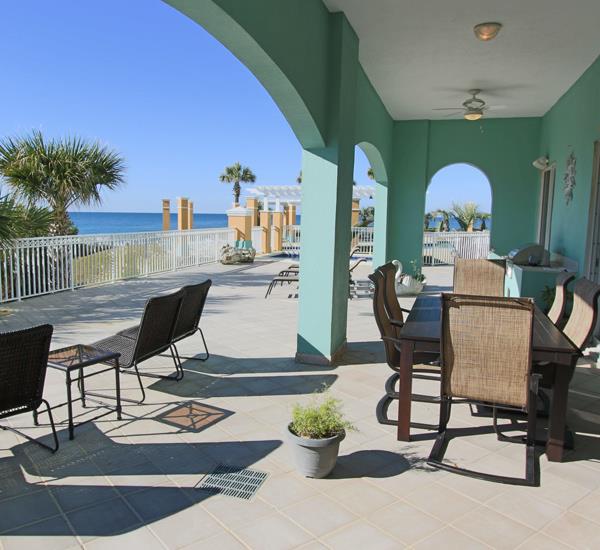 On the grounds at En Soleil Panama City Beach Florida