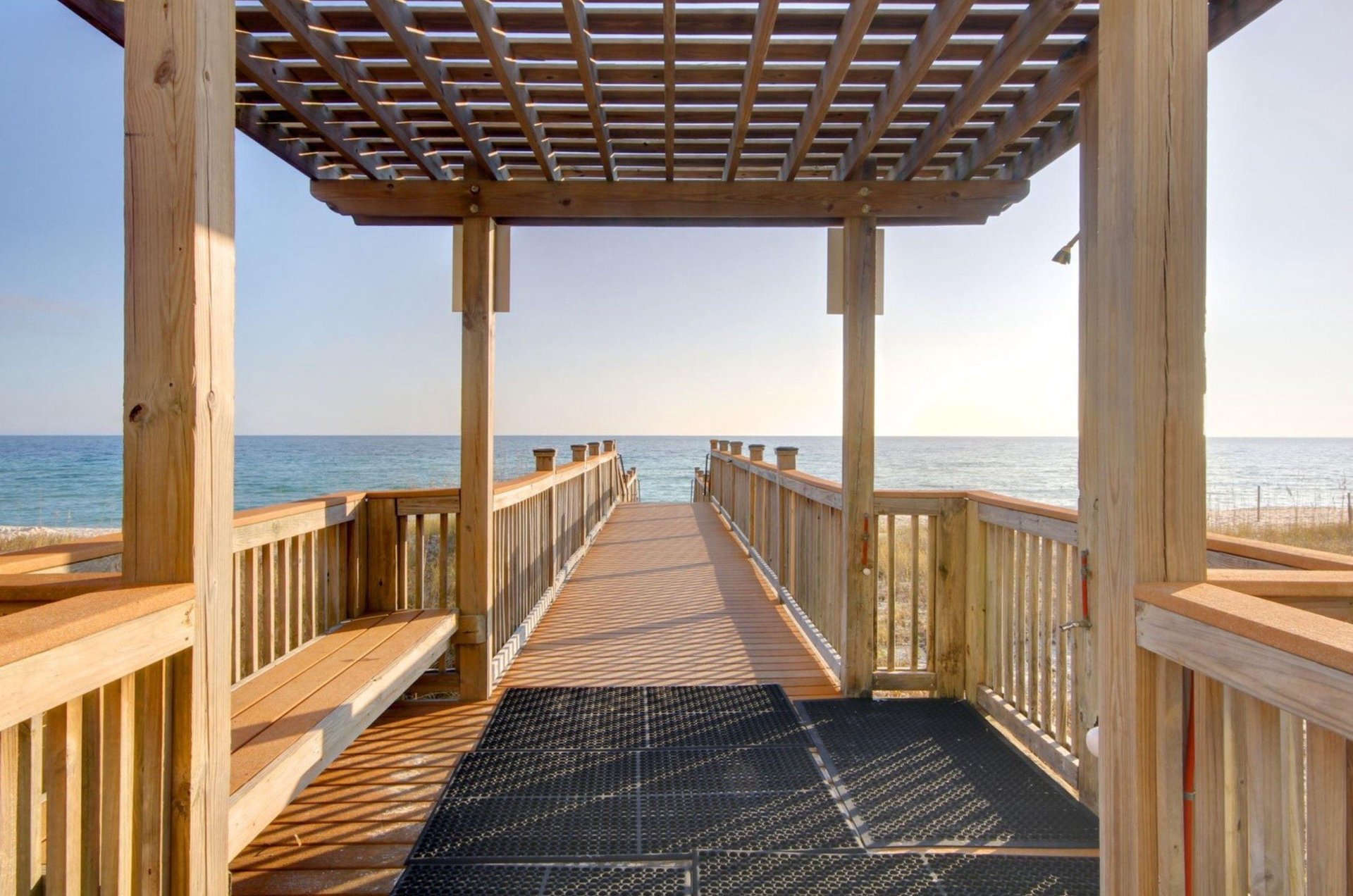 Palacio sits right on the Gulf of Mexico with direct access to amazing beaches in Perdido Key, Florida