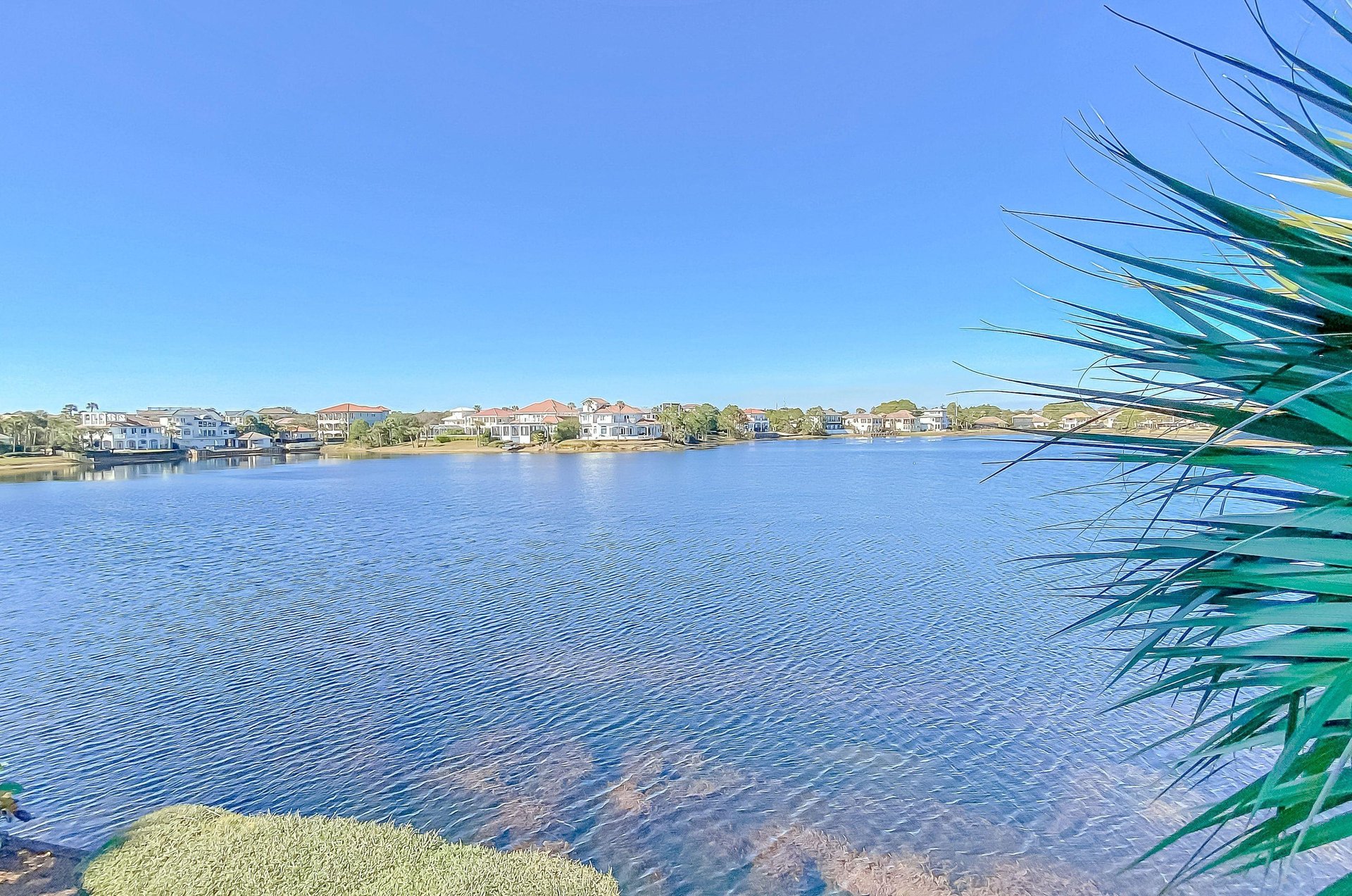 The property sits alongside a rare coastal dune lake.