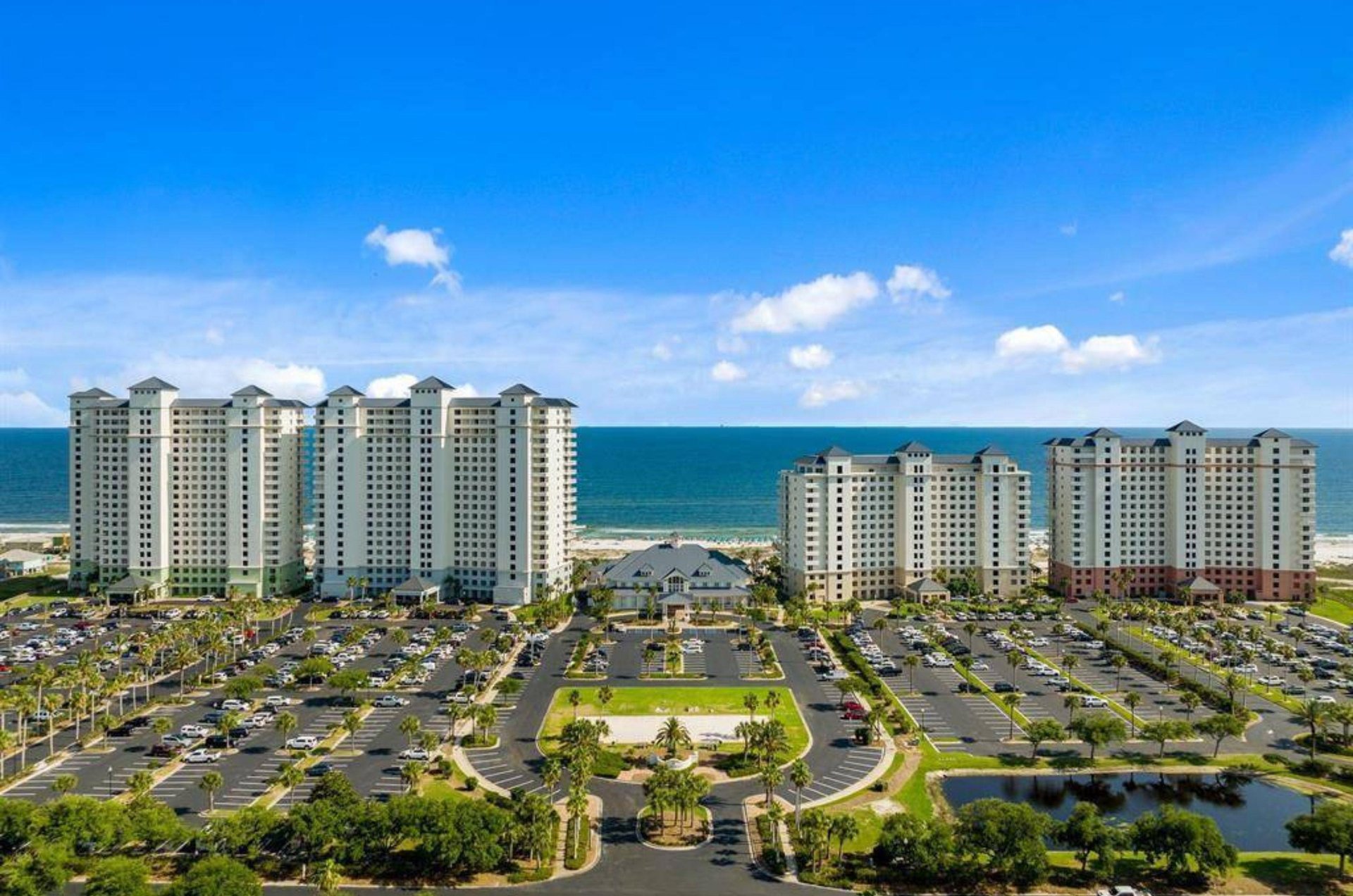 Stay only steps away from the coast at Beach Club Resort