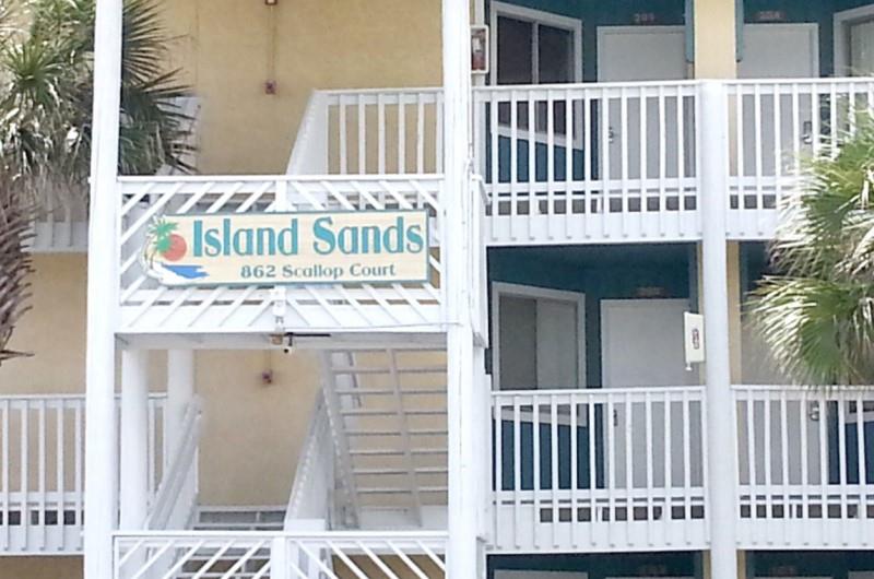 Island Sands Sign Fort Walton Okaloosa Island