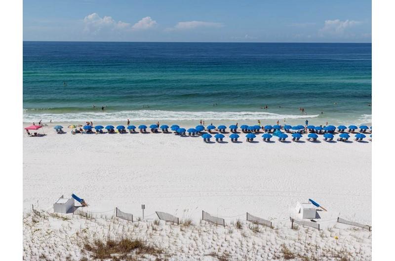 Gorgeous beach and Gulf waters at Island Princess in Fort Walton Beach FL