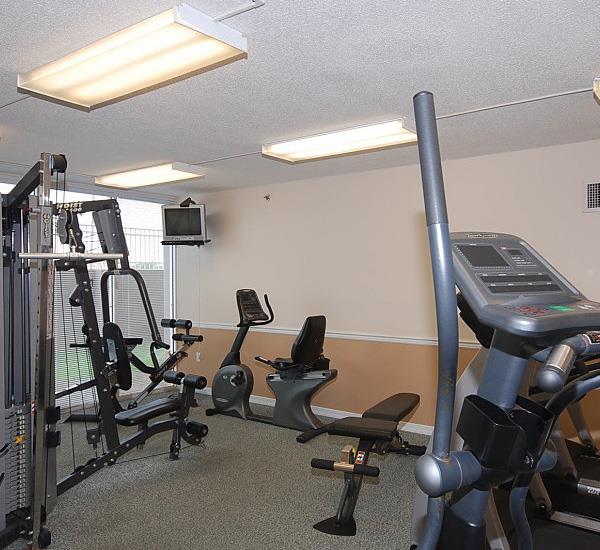 Fitness room at Island Princess Fort Walton