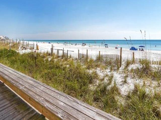 Nice view along the boardwalk from Eastern Shores Condominiums in Highway 30A Florida