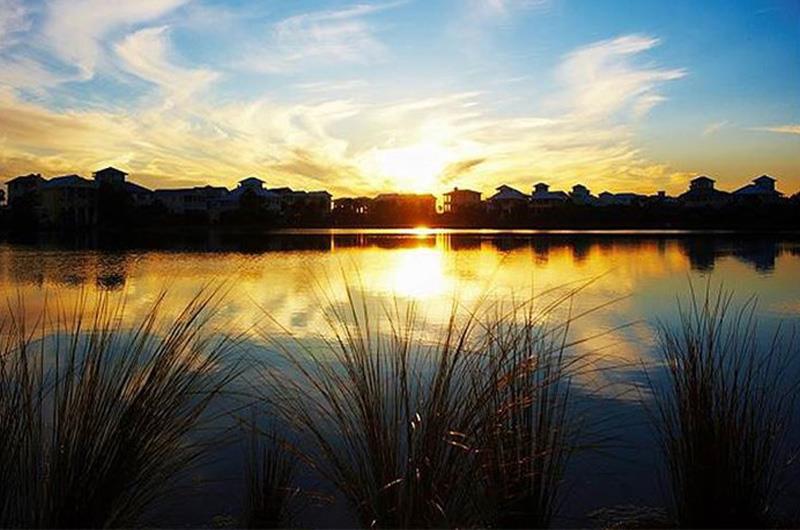 Amazing sunset at  Carillon Beach Resort Inn