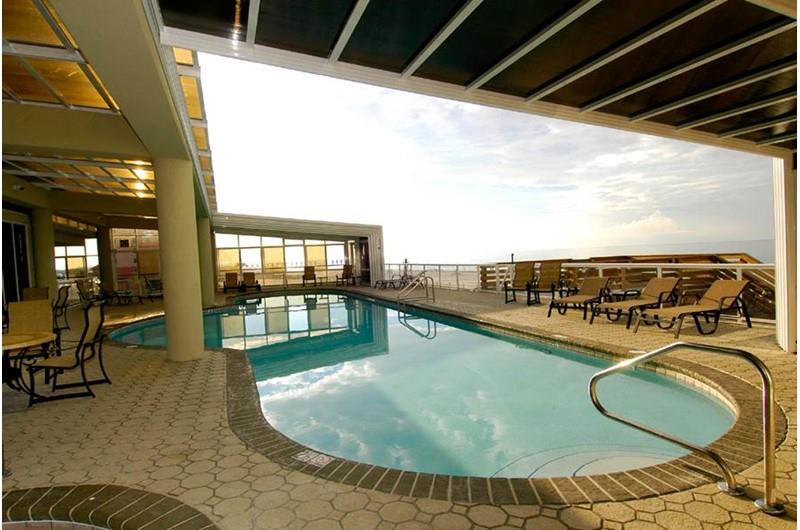 Very nice pool at The Colonnades in Gulf Shores Alabama