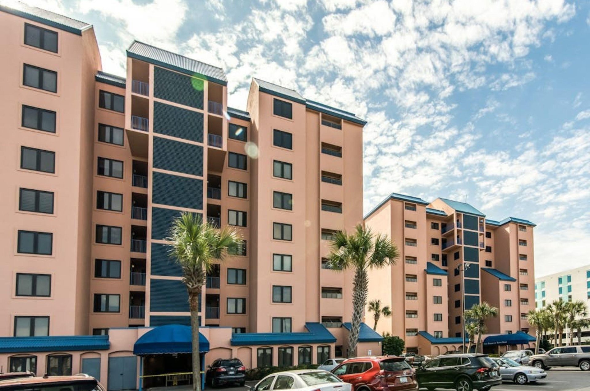 Most units include a complimentary parking pass