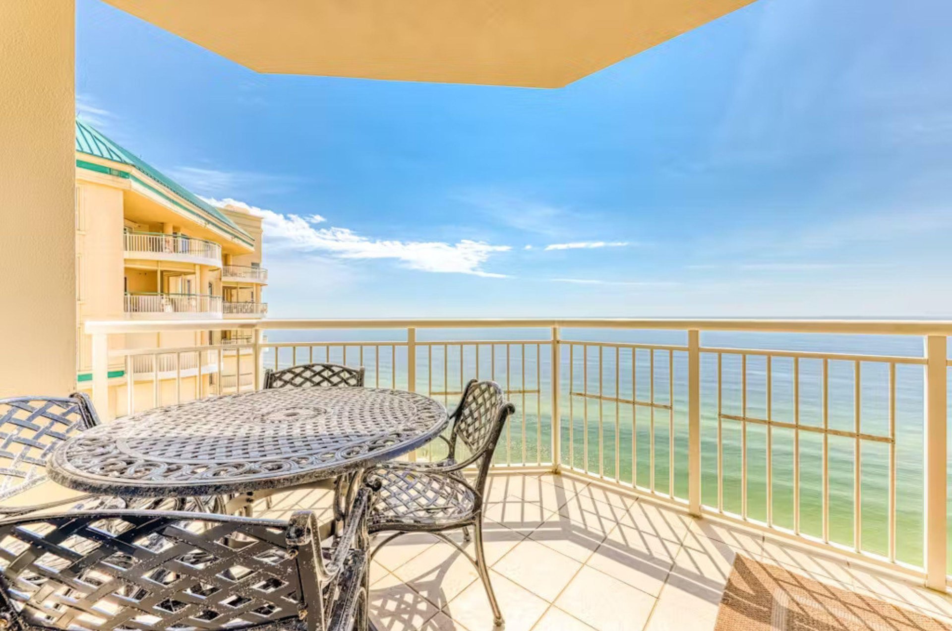 Indigo East and West boasts private balconies with stunning Gulf views