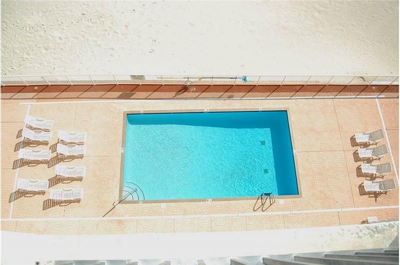 Inviting swimming pool at Tropical Winds Gulf Shores AL
