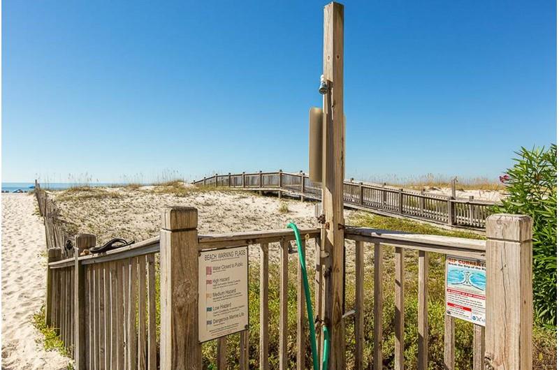 Boardwalk at Tropic Isle in Gulf Shores Alabama