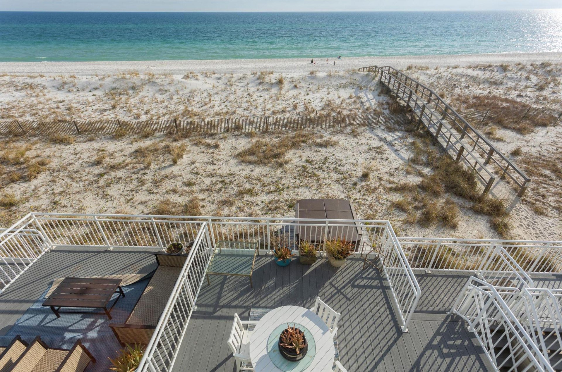Enjoy easy beach access right from the back door