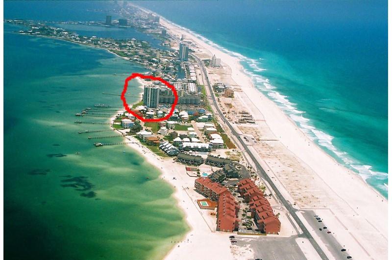 Tristan Towers in Pensacola Beach Florida has a wonderful locations