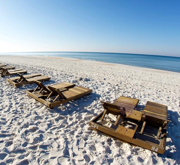 Relax on the beach at Grandview East Resort in Panama City Beach Florida